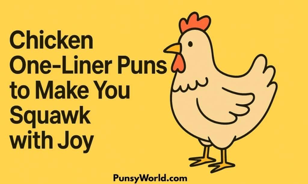 Chicken One-Liner Puns to Make You Squawk with Joy