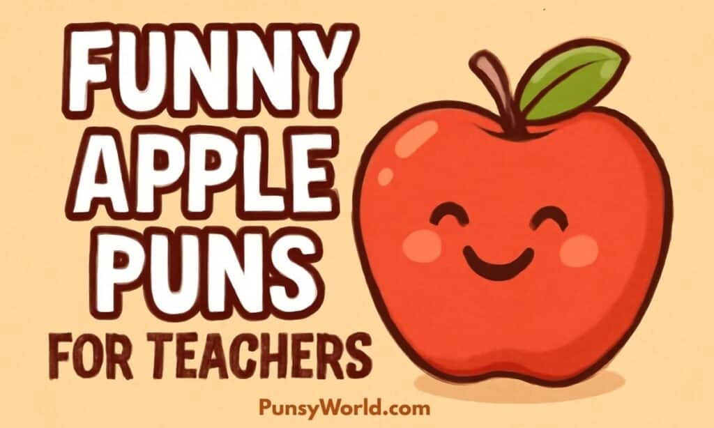apple puns for teacher