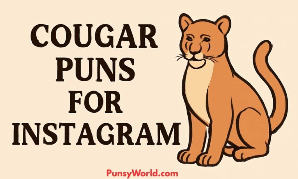 cougar puns
