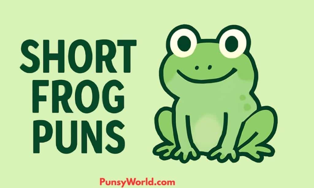 short frog puns