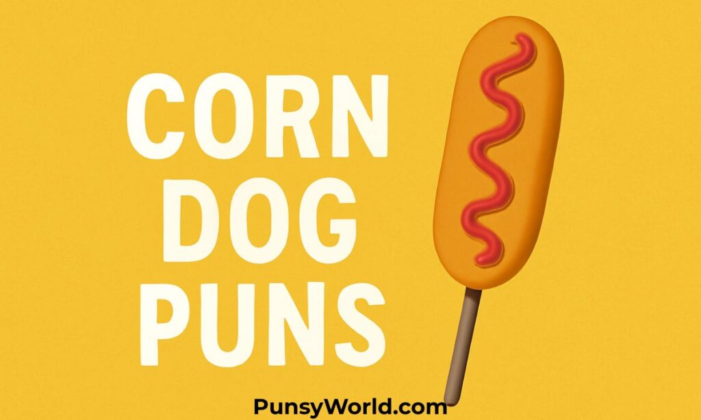 Corn dog Puns