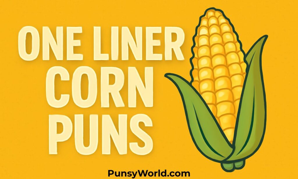One Liner Corn Puns