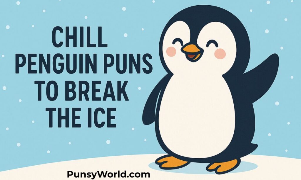 chill penguin puns to break the ice
