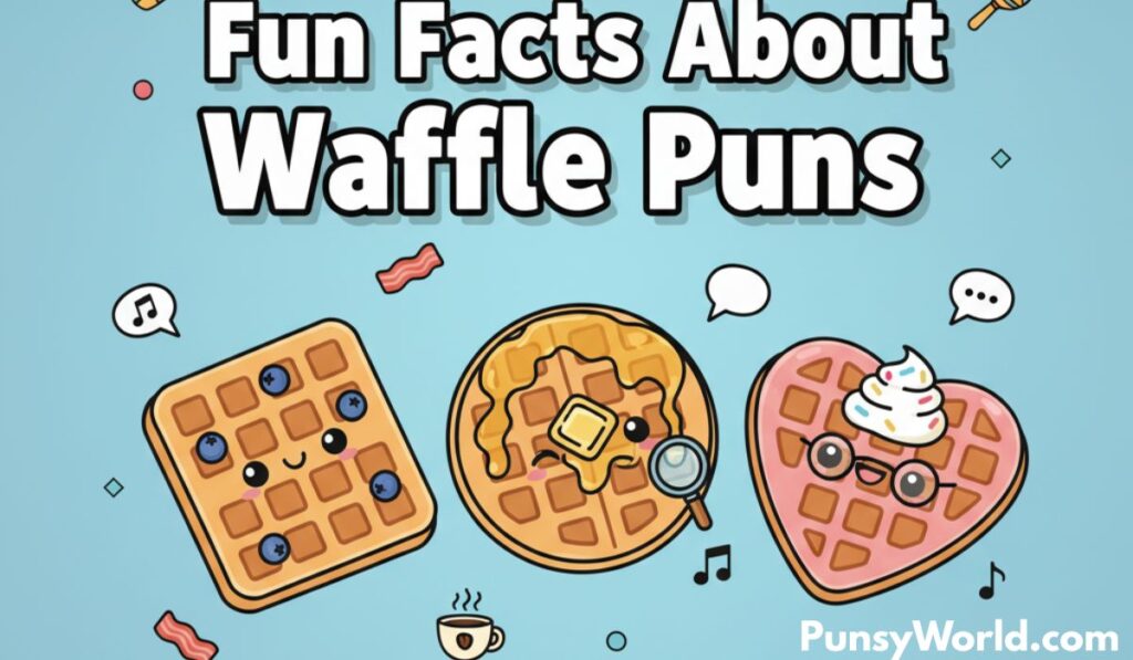 fun facts about waffle puns
