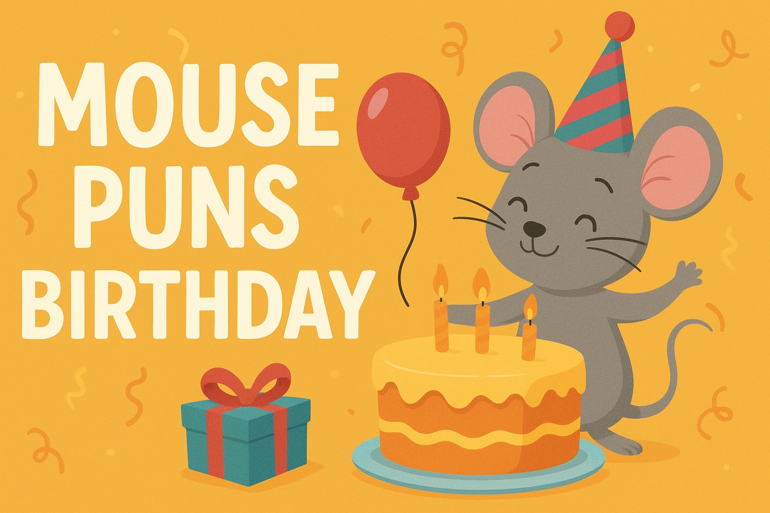 mouse pun birthday