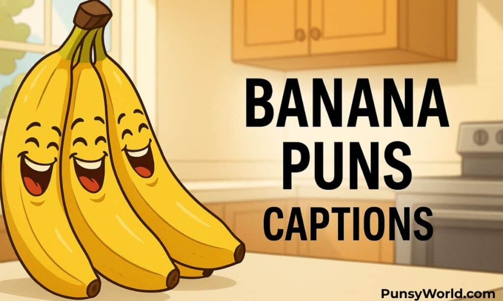 Banana Puns captions