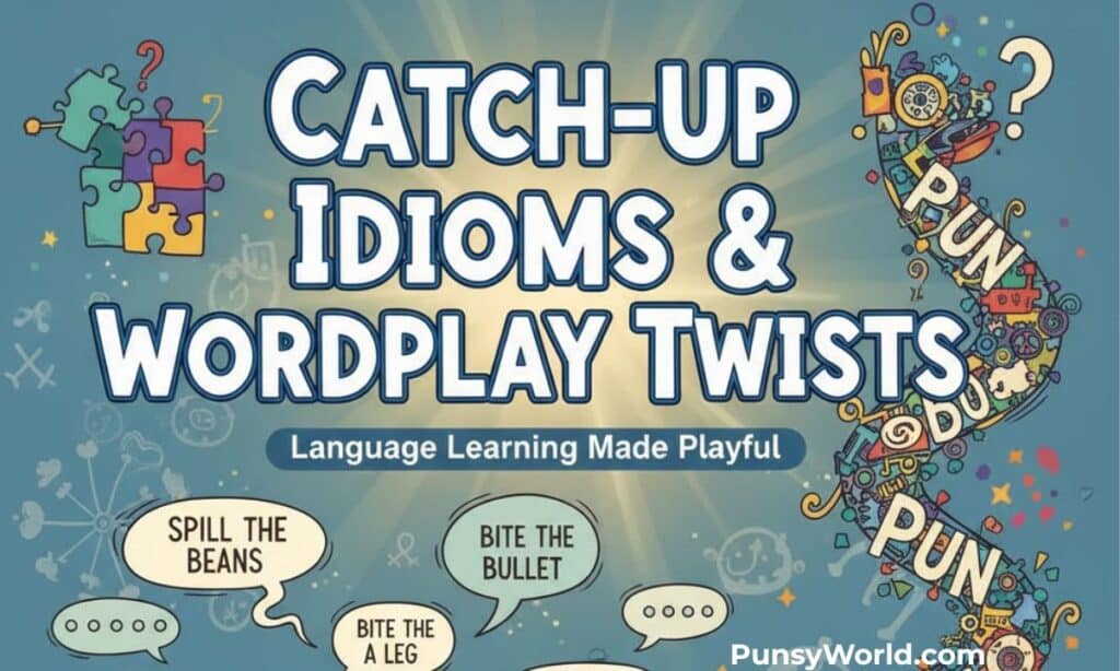 Catch-Up Idioms & Wordplay Twists