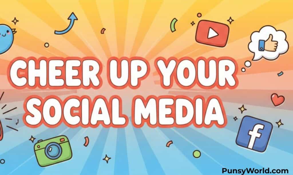 Cheer Up Your Social Media