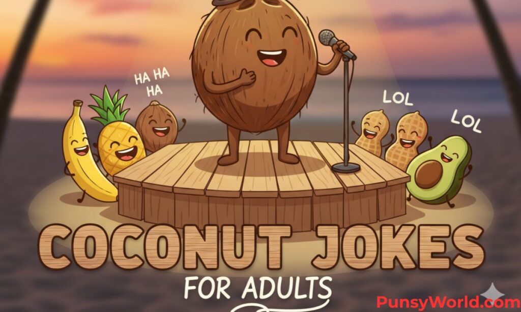 Coconut Puns for adults