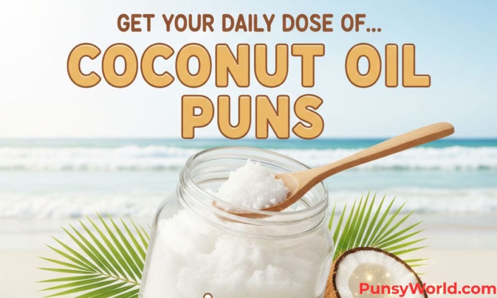 Coconut oil puns