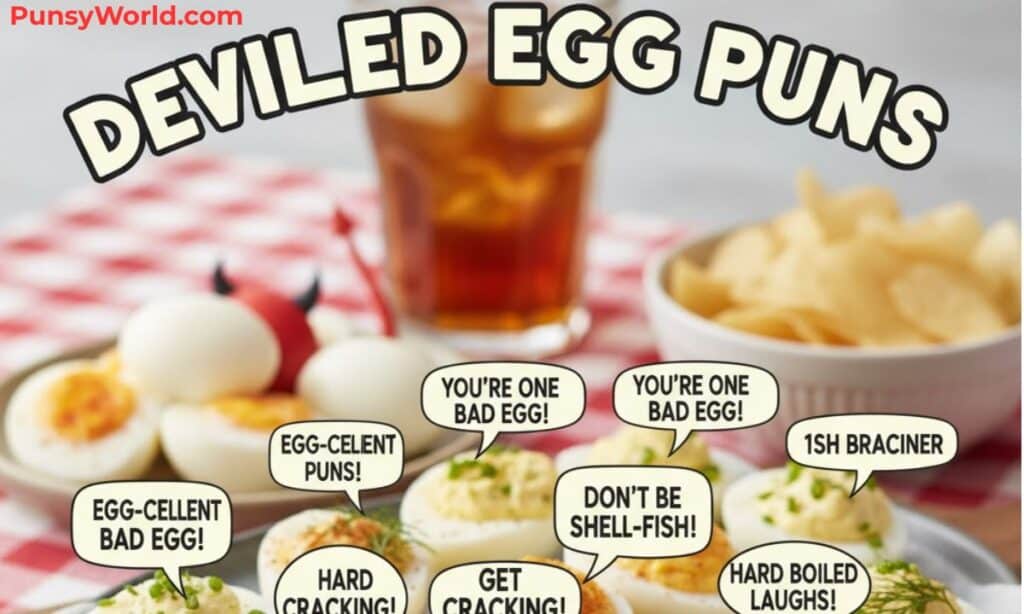 Deviled Egg Puns