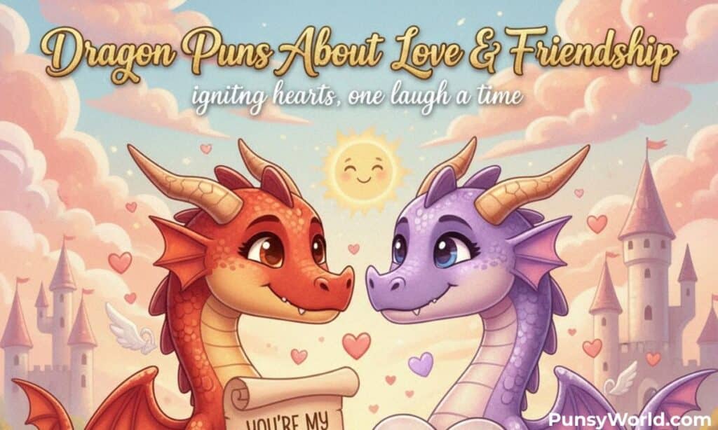 Dragon Puns About Love & Friendship