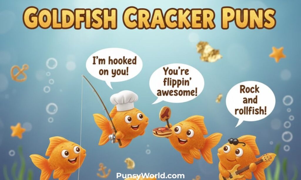 Goldfish Cracker Puns