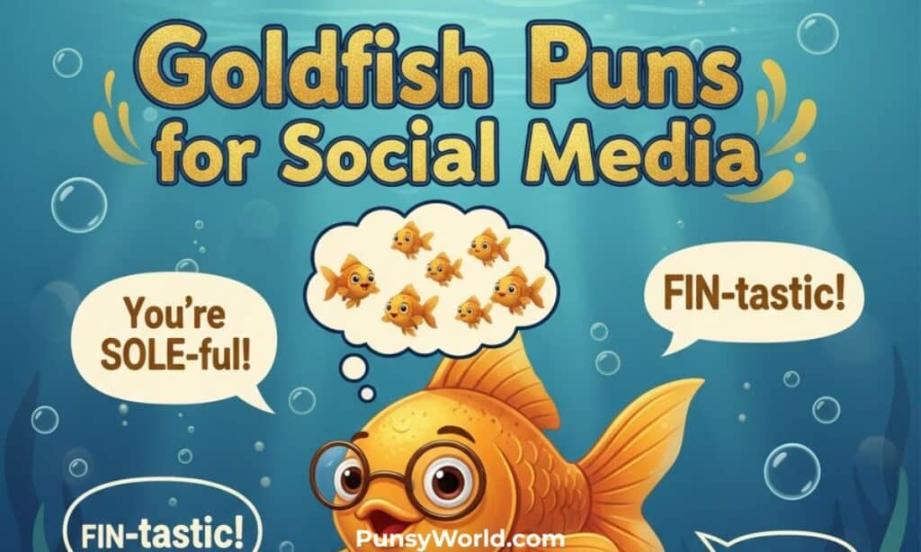 Goldfish Puns for Social Media