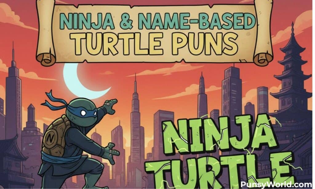 Ninja & Name-Based Turtle Puns