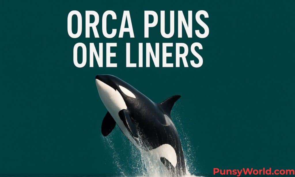 Orca Puns One Liners