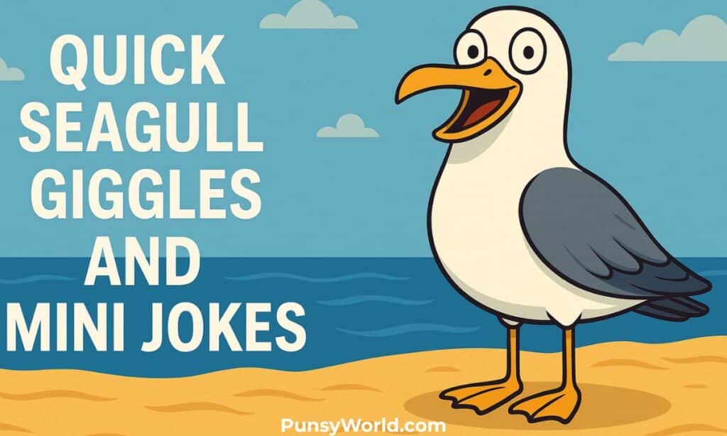 Quick Seagull Giggles and Mini Jokes