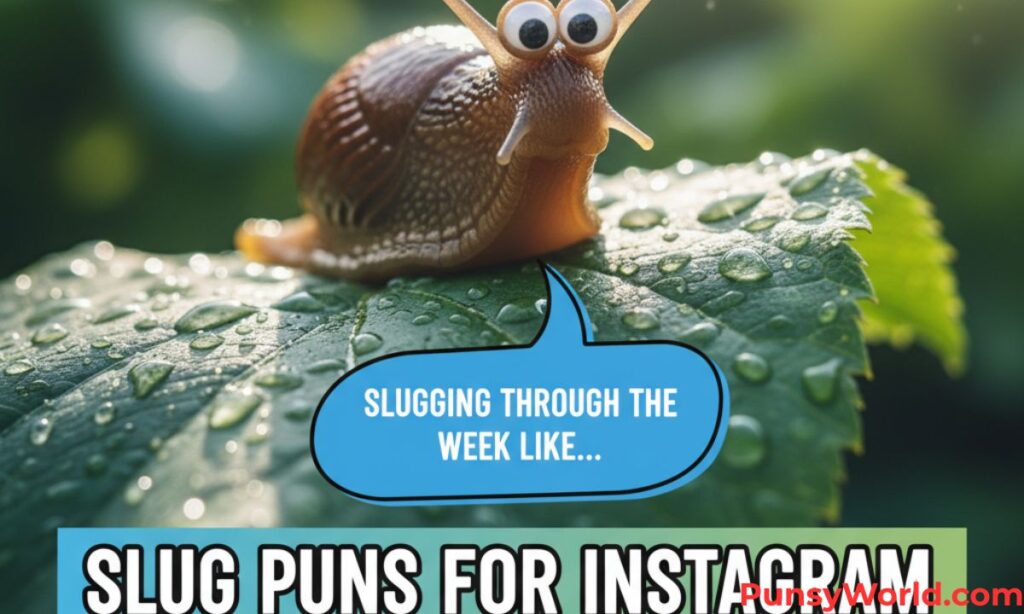 Slug Puns For Instagram