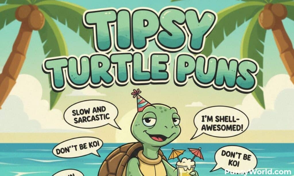 Tipsy Turtle Puns