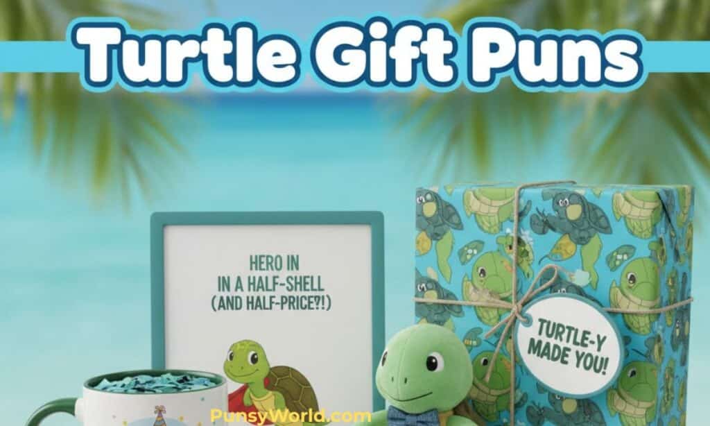Turtle Gift Puns