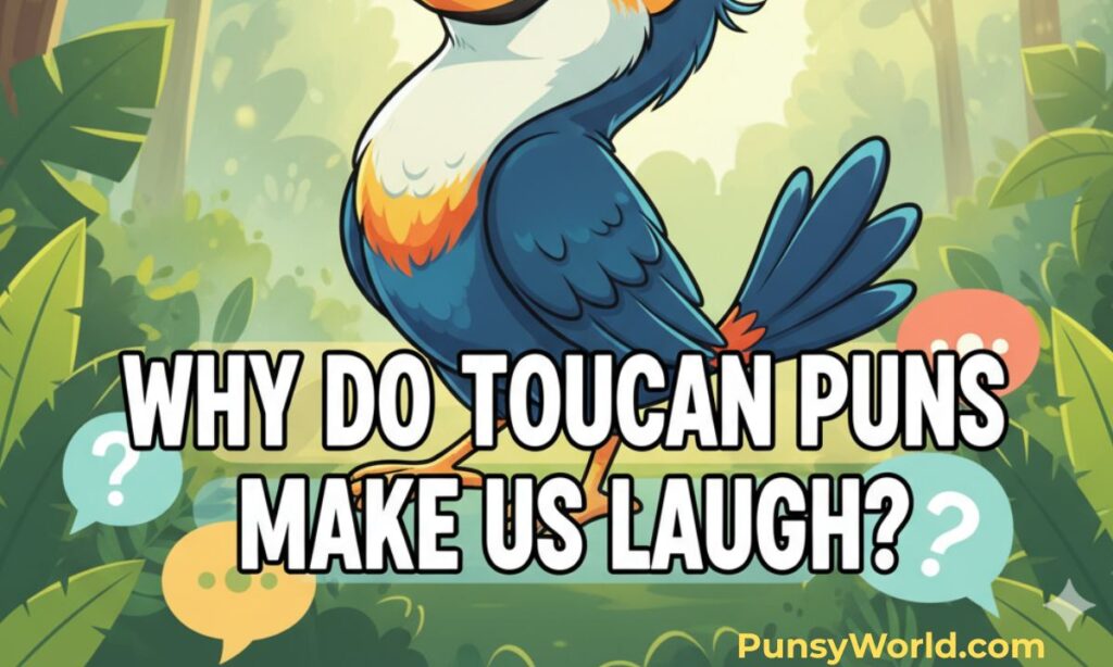 Why Do Toucan Puns Make Us Laugh