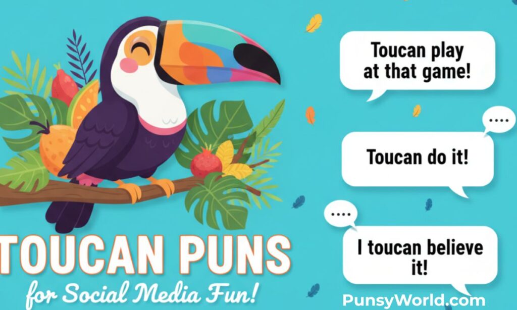 toucan Puns for Social Media Fun