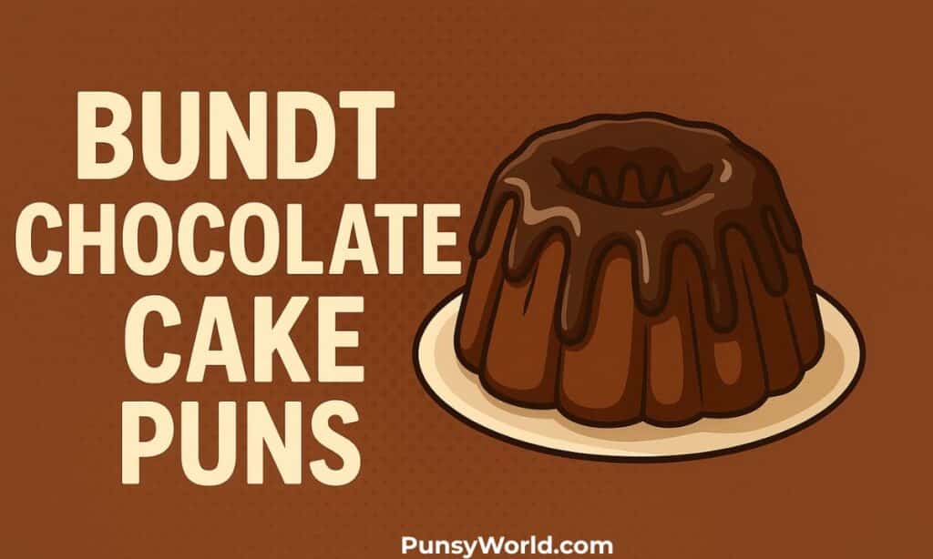 Bundt Chocolate Cake Puns