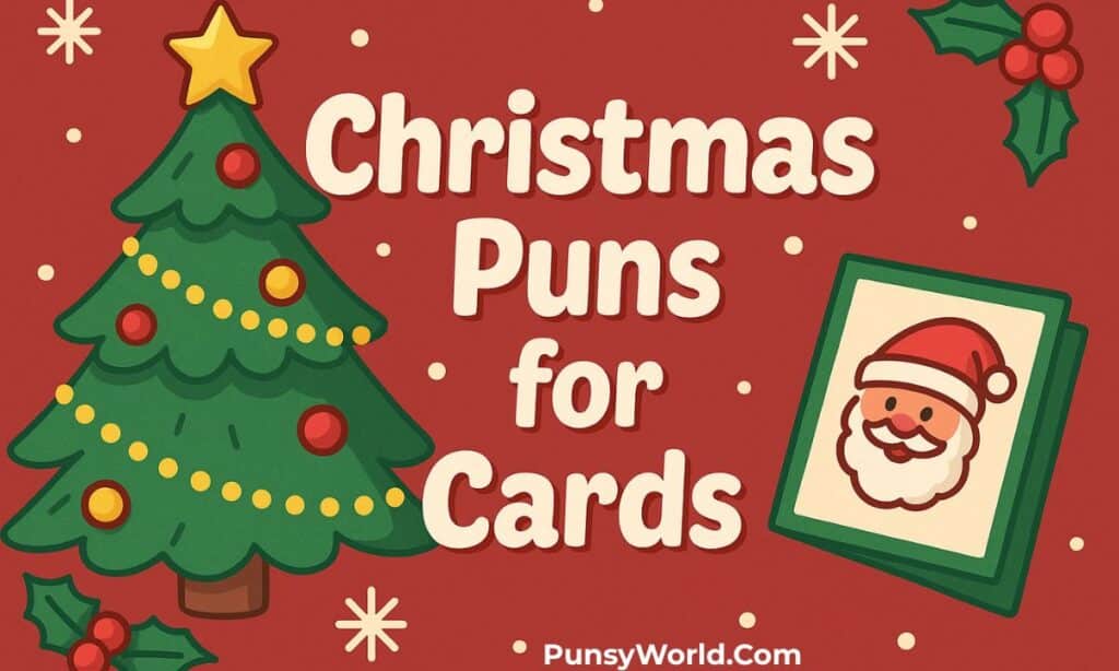 Christmas Puns for Cards