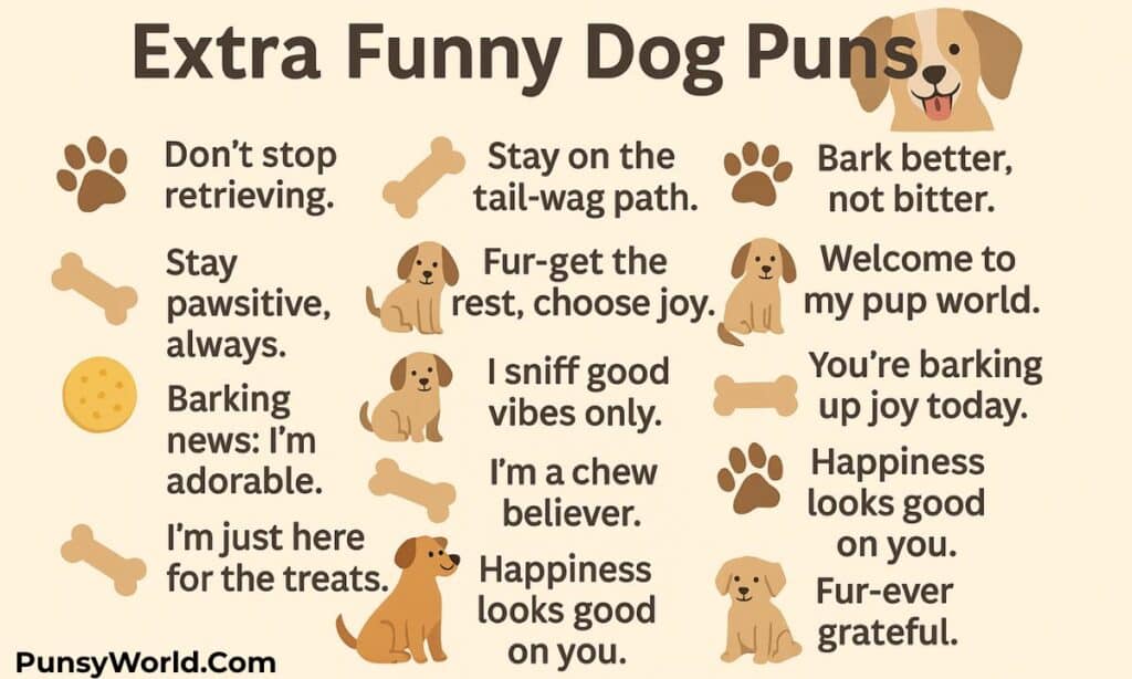 Extra Funny Dog Puns