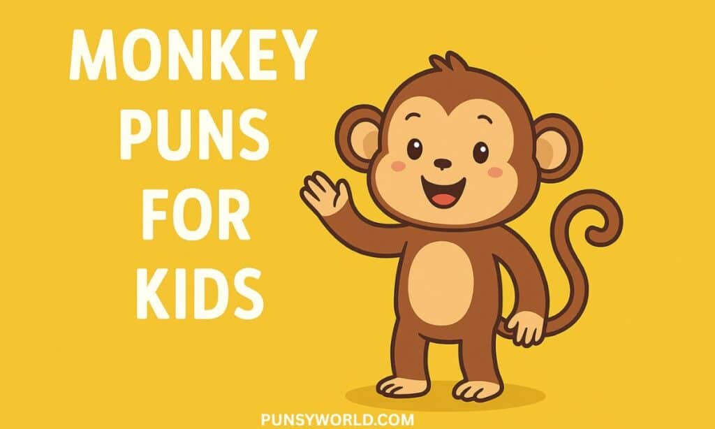 Monkey puns for kids