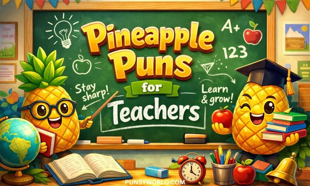 Pineapple puns for teachers