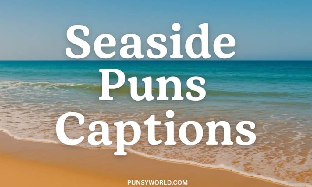 Seaside puns