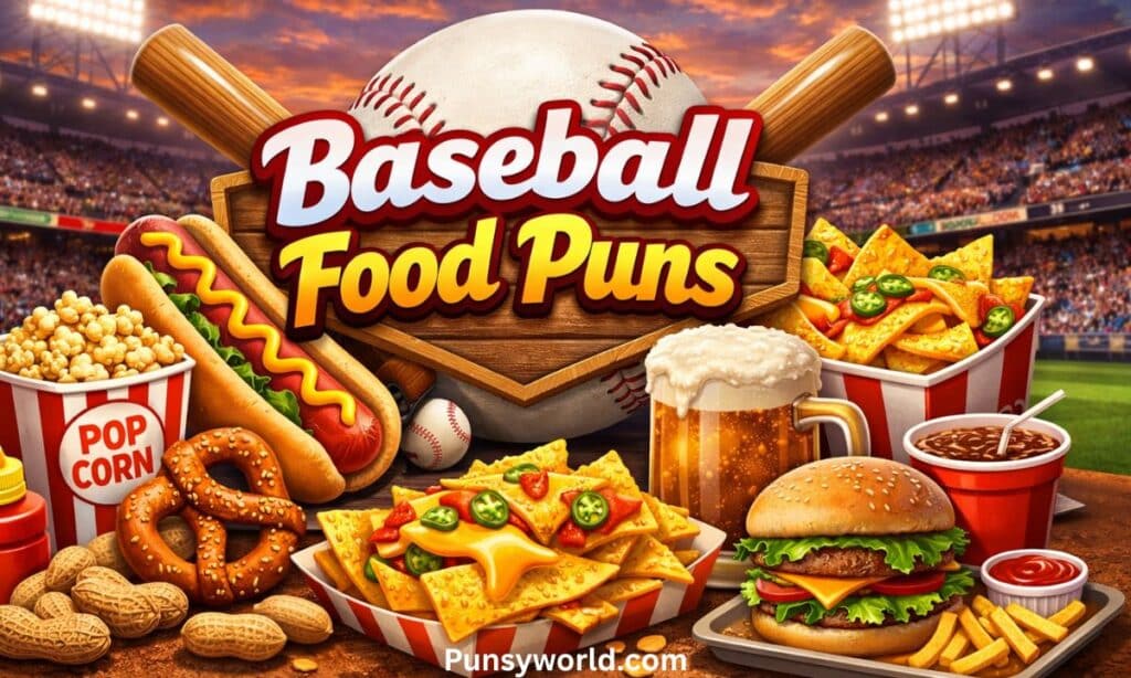 Baseball Food Puns