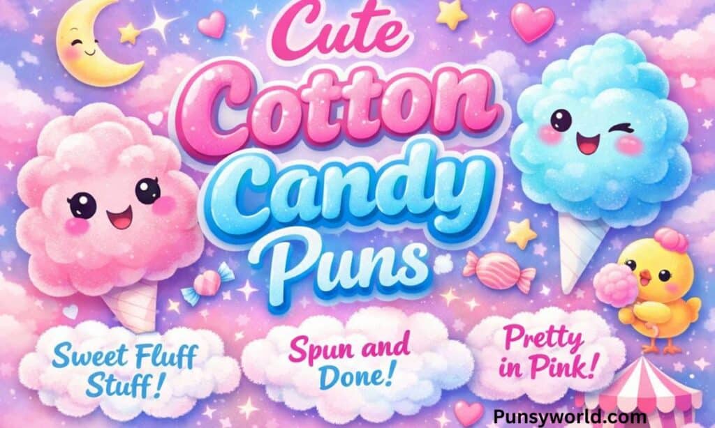 Cotton Candy Puns