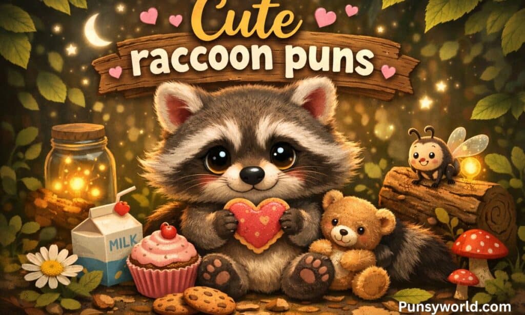 Raccoon Puns