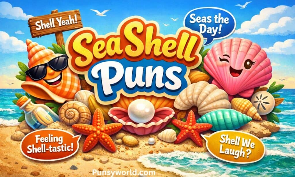 Sea shell puns