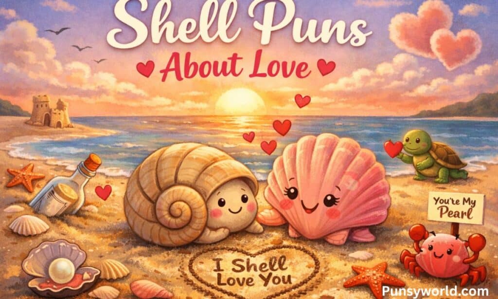 Shell puns about love