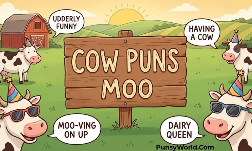 Cow Puns Moo