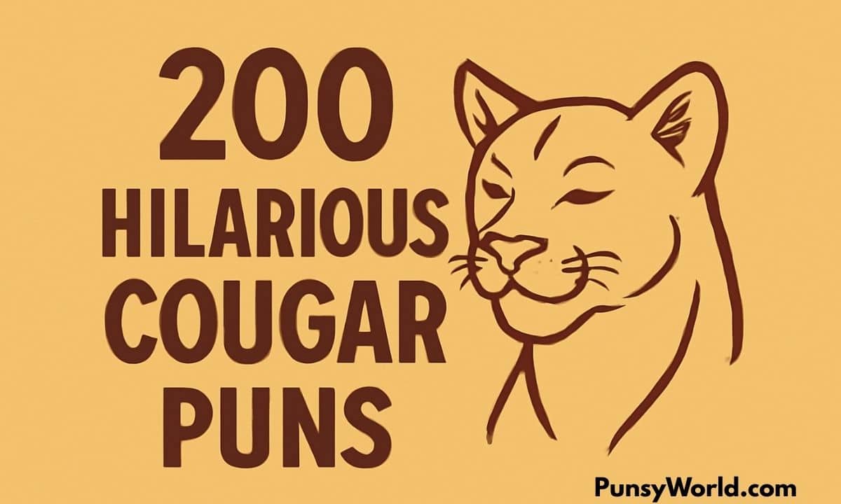 Cougar Puns