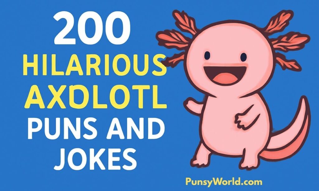 Axolotil puns