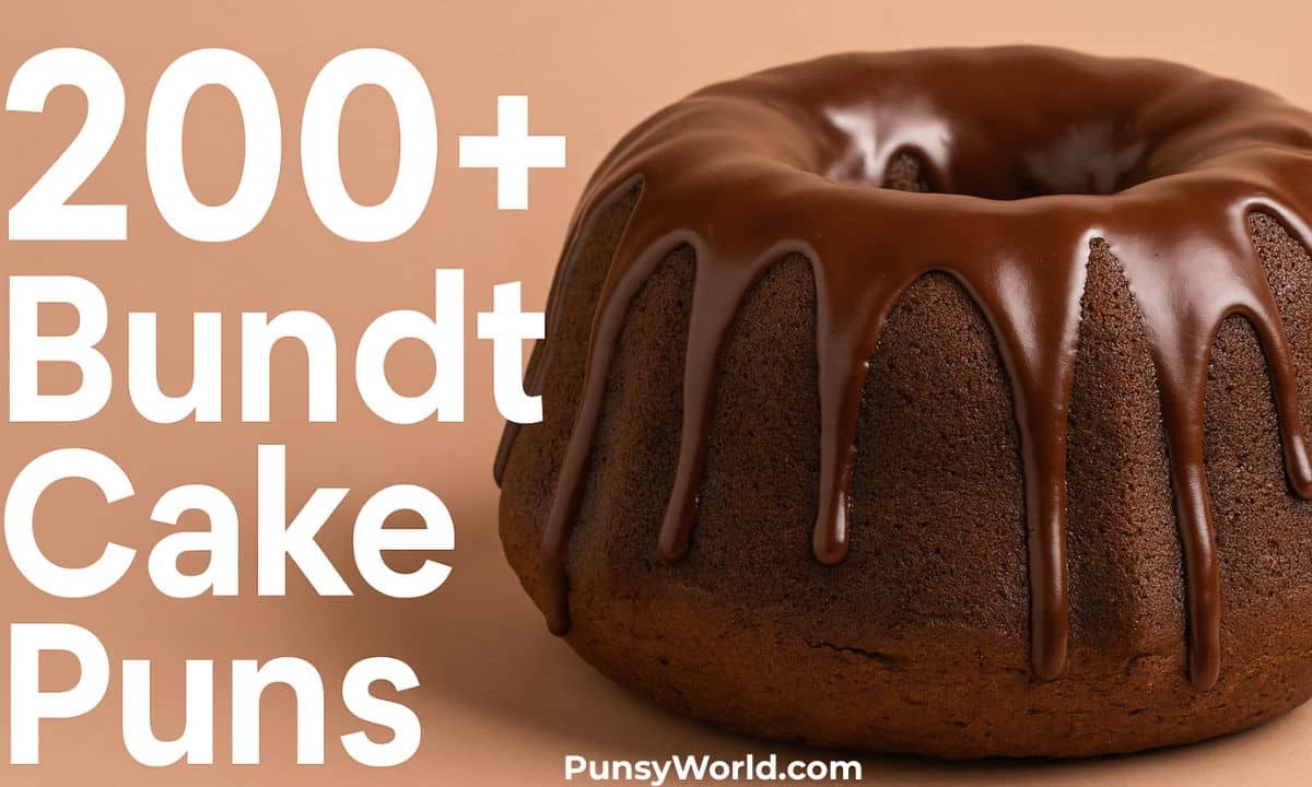 Bundt Cake Puns