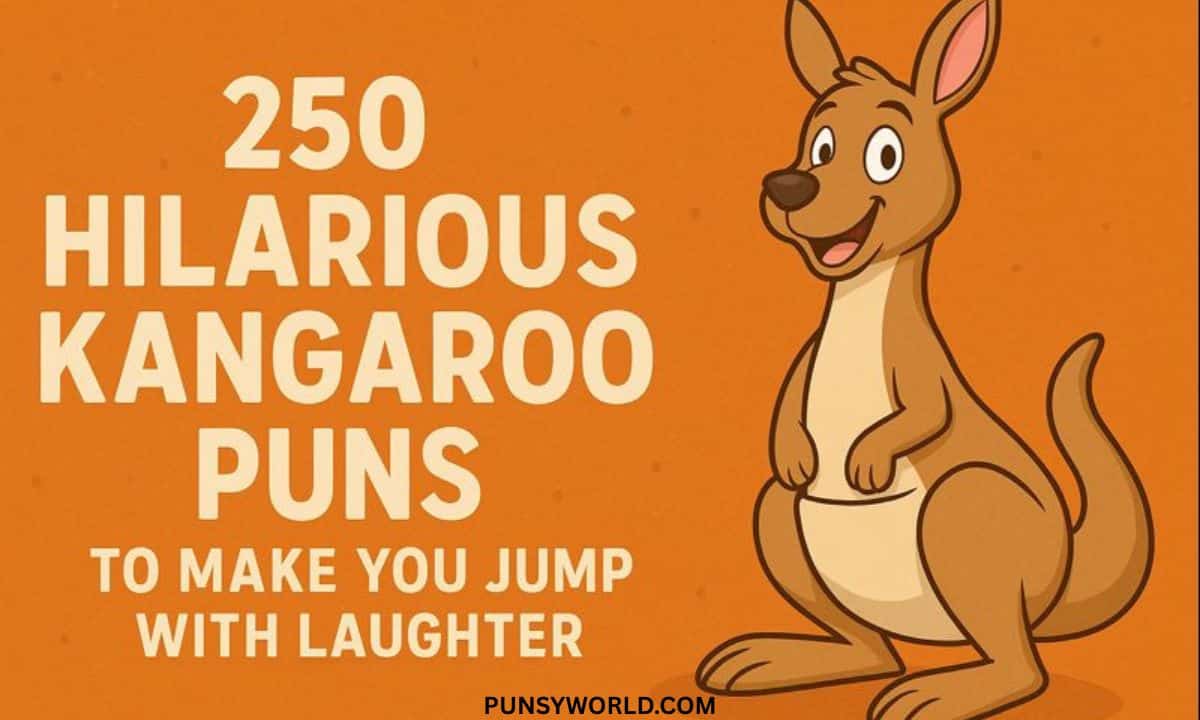 Kangaroo Puns