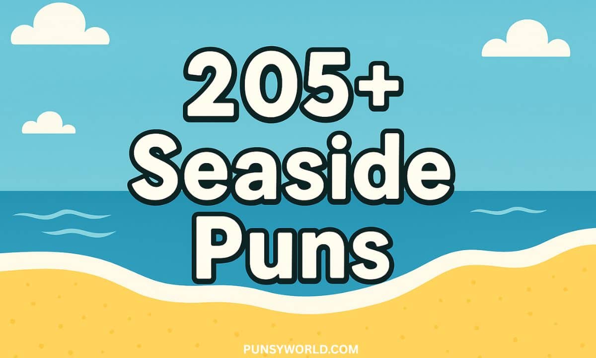 Seaside puns