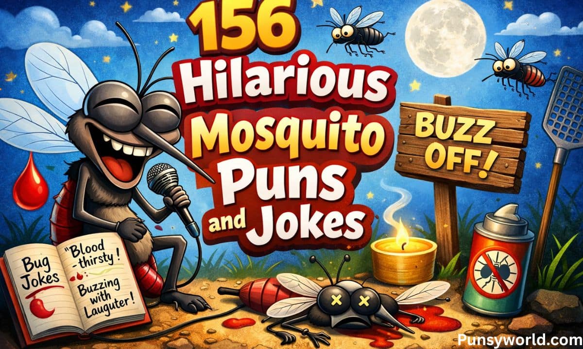 Mosquito Puns
