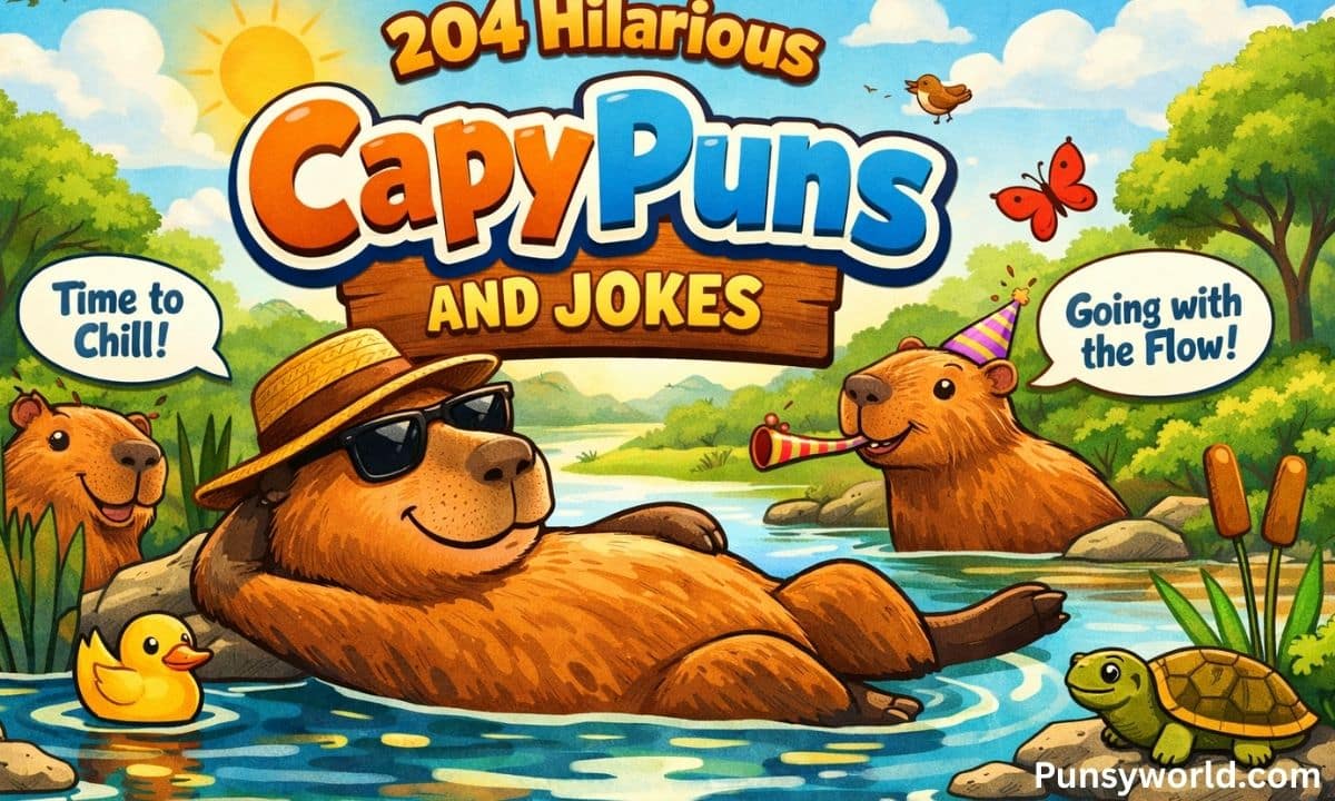 capybara puns